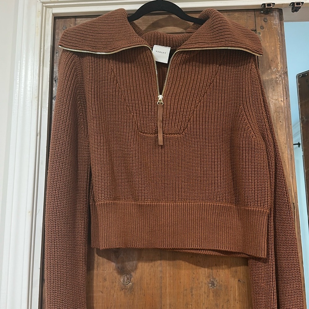 Varley Ribbed Half Zip Pullover - image 1